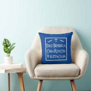 Dios bendiga cada rincon cushion