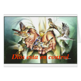 Dios esta en control