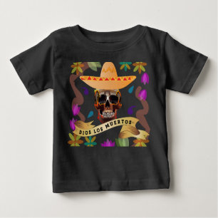 Dios Los Muertos Day of The Dead  Baby T-Shirt