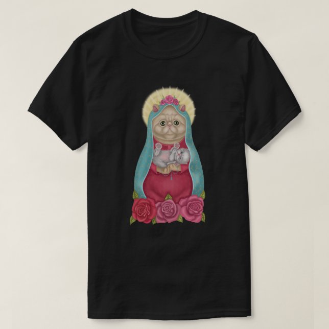 Dios Meows T-Shirt (Design Front)