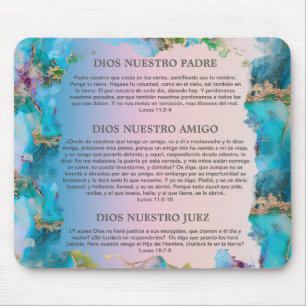 Dios Padre Nuestro Amigo Juez Justo Mouse Pad