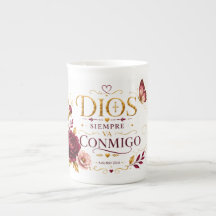 Dios Siempre Va Conmigo Mug | Psalm 23 Mug
