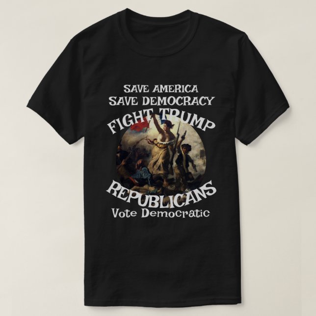 Dioxide Trump Riots Midterm Elections 2026 No King T-Shirt (Design Front)