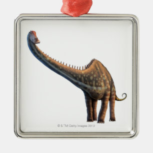 Diplodocus Metal Tree Decoration