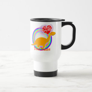 Diplodocus & Stegosaurus Dinosaurs Name Mug