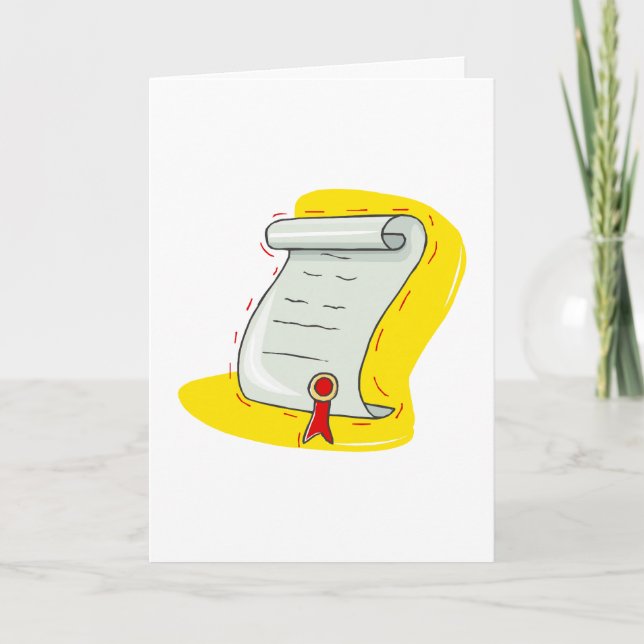 Diploma Card (Front)