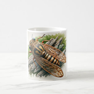 Dipluran insect 260924IREF204 - Watercolor Coffee Mug
