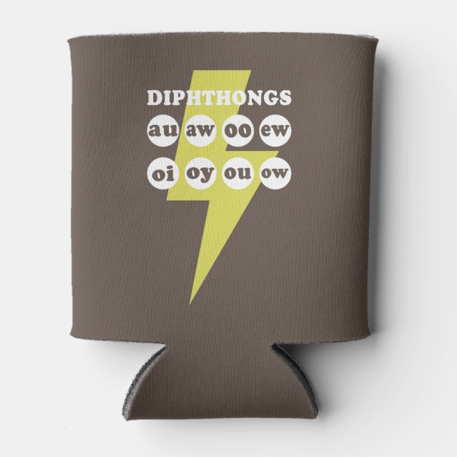Dipthongs Learning English with phonics Can Cooler (Front)