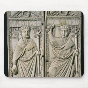 Diptych of Boethius Consul in 487 AD Mouse Pad