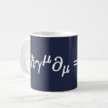 Dirac Equation Science Mathematical Equations Mug<br><div class="desc">Dirac Equation. A cute science and math mug will be a perfect gift for who loves science and math,  great for scientific researchers,  math teachers and geeks.</div>