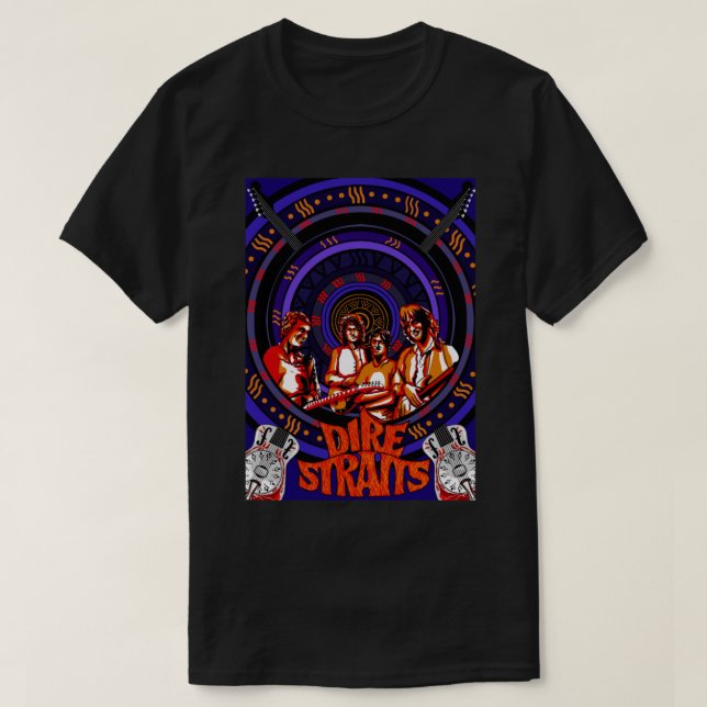 Dire Straits Again    T-Shirt (Design Front)
