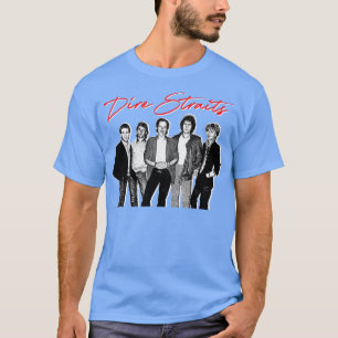 Dire Straits Retro Faded Style Fan Design 1 T-Shirt