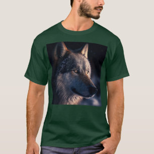 Dire Wolf Ai Artificial Intelligence Art Work 1 T-Shirt