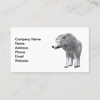 Dire Wolf Pack Leader Business Card