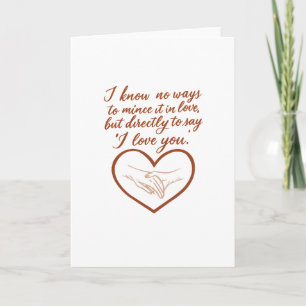 Direct love card