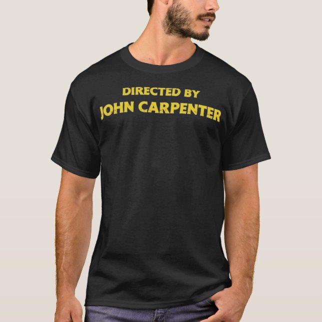 Directed by John Carpenter T-Shirt (Front)