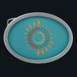Direction Belt Buckle<br><div class="desc">Southwest Arrows</div>