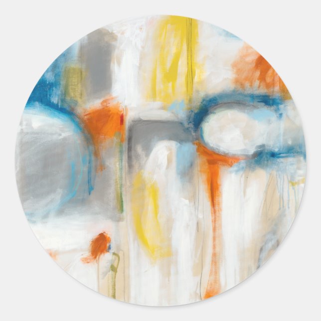 Direction I Classic Round Sticker (Front)