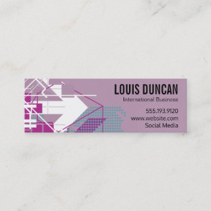 Direction Mini Business Card