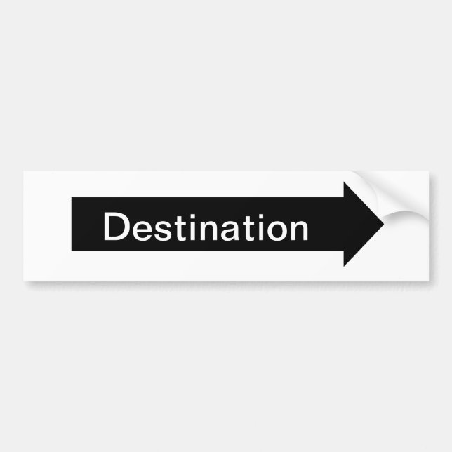 Directional Sign Sticker (Front)