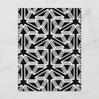 Directions - Geometric Art Postcard