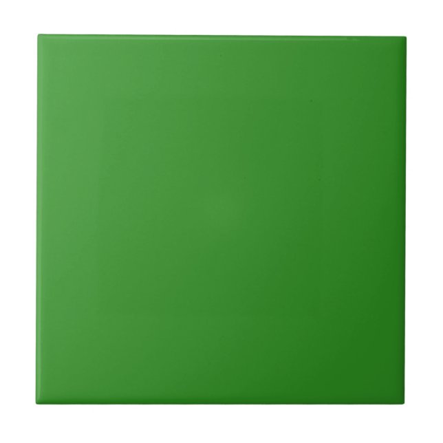 Directly Green Square Kitchen and Bathroom Tile (Front)