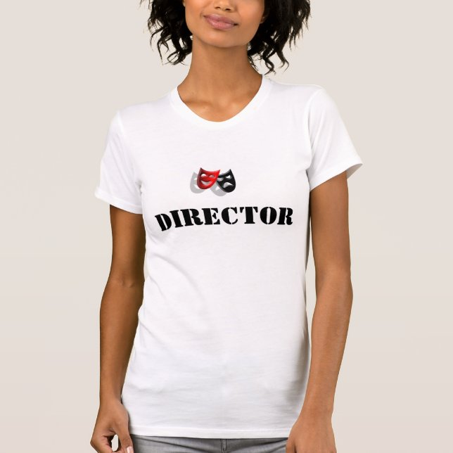 Director and Masks Ladies T-shirt (Front)