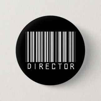 Director Bar Code 6 Cm Round Badge