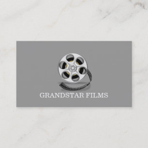 Director Clapperboard Film Movies Producer Business Card