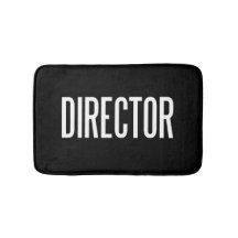 Director classic small bath mat (black)