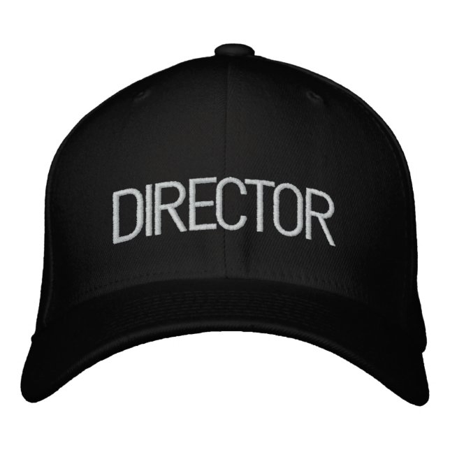 DIRECTOR EMBROIDERED HAT (Front)