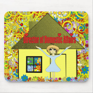 Director of Domestic Affairs - - Anime Mouse Pad
