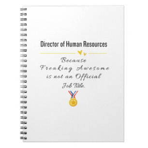 Director of Human Resources Notebook