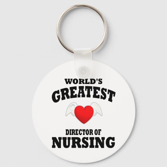 Director of Nursing Key Ring (Front)
