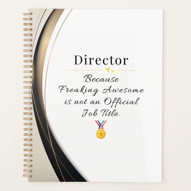 Director Planner – Freaking Awesome Job Title Gift (Front)