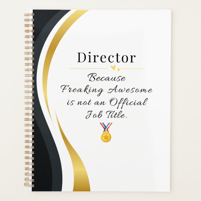 Director Planner - Funny Job Title Gift (Front)