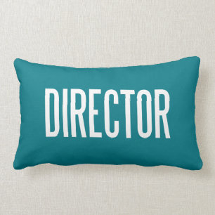 Director polyester lumbar pillow 13x21 colours