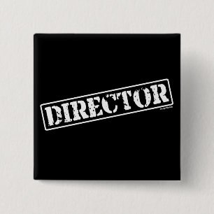 Director Stamp 15 Cm Square Badge