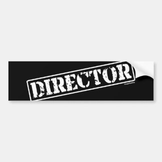 Director Stamp Bumper Sticker