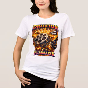 Director - The Filmmaker Bella+Canvas Women's Tri-Blend Shirt