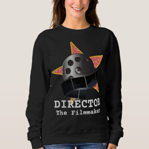 Director - The Filmmaker Women's Dark Sweatshirt