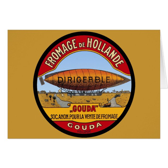 Dirigeable Holland Cheese (Front Horizontal)