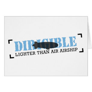 Dirigible Lighter Than Air Airship