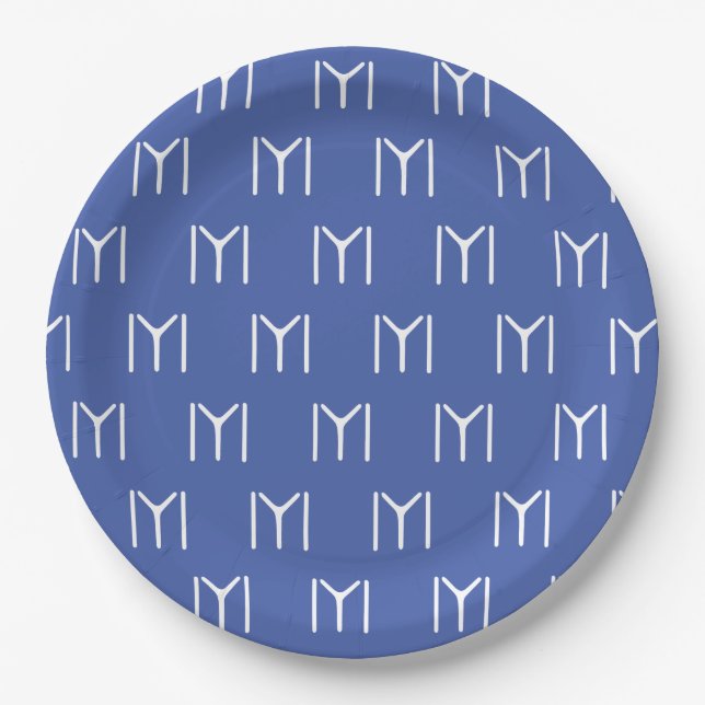 Diriliş Ertuğrul Kayı Flag Paper Plate (Front)