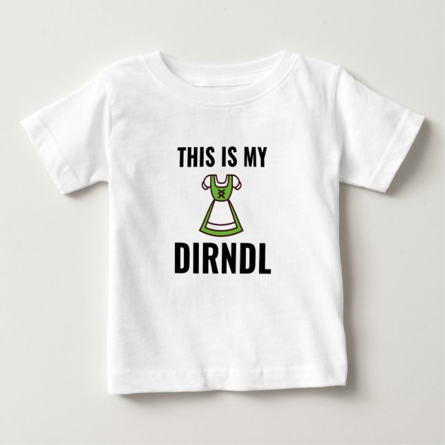 Dirndl Baby T-Shirt (Front)