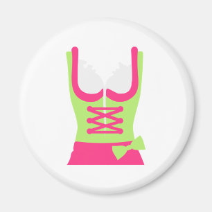 Dirndl dress Oktoberfest Wiesn Magnet