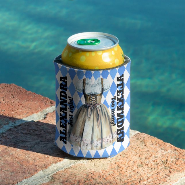 Dirndl Just Right and Too Much Can Cooler (In Situ Pool)