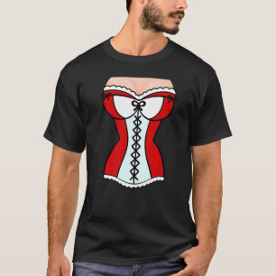 Dirndl Oktoberfest Costume Halloween Pretzel T-Shirt