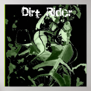 Dirt Bike 1, Dirt Rider Poster