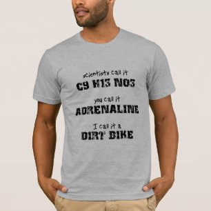 Dirt Bike Adrenaline Motocross T-Shirt